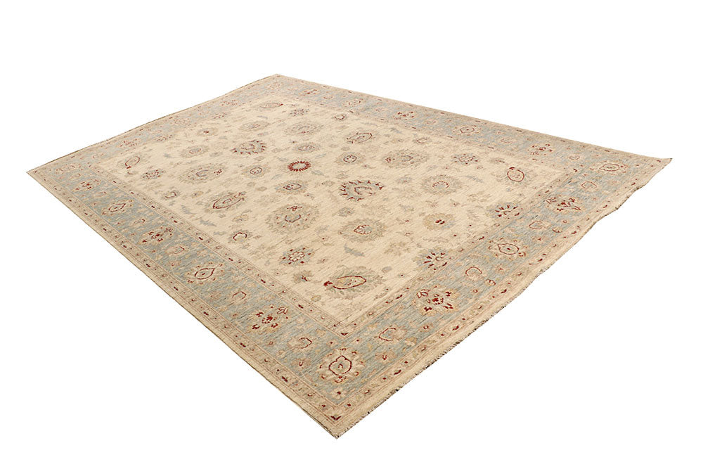 Blanched Almond Ziegler 6' 6 x 9' 7 - No. 64593 - ALRUG Rug Store