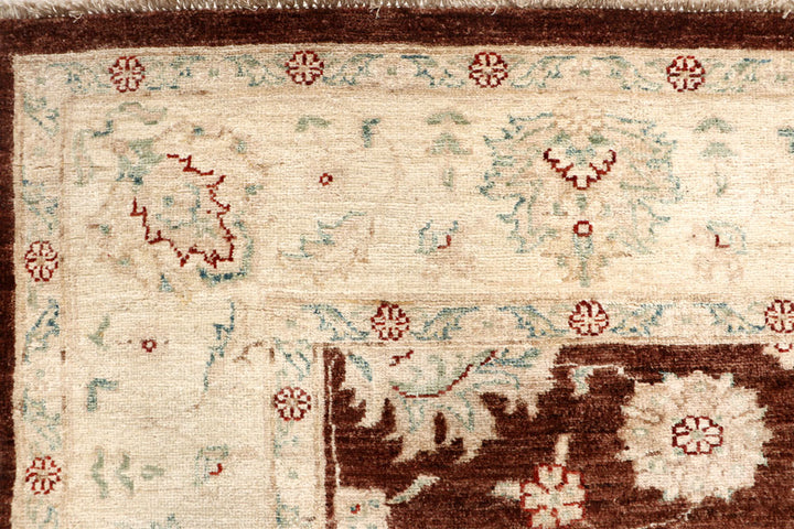 Saddle Brown Ziegler 6' 7 x 9' 9 - No. 64594 - ALRUG Rug Store