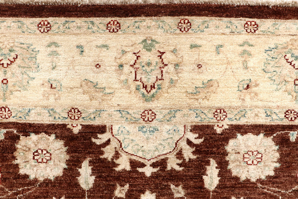 Saddle Brown Ziegler 6' 7 x 9' 9 - No. 64594 - ALRUG Rug Store
