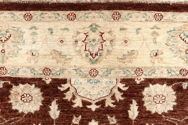 Saddle Brown Ziegler 6' 7 x 9' 9 - No. 64594 - ALRUG Rug Store