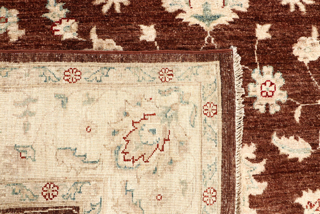 Saddle Brown Ziegler 6'  7" x 9'  9" - No. QA63760