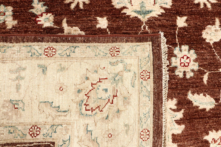 Saddle Brown Ziegler 6'  7" x 9'  9" - No. QA63760