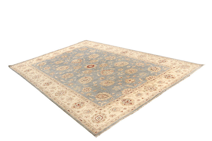 Light Slate Grey Ziegler 6' 5 x 9' 7 - No. 64595 - ALRUG Rug Store