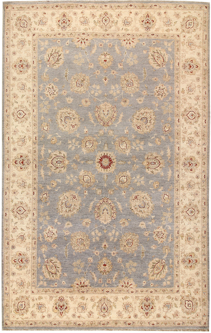 Light Slate Grey Ziegler 6' 5 x 9' 7 - No. 64595 - ALRUG Rug Store