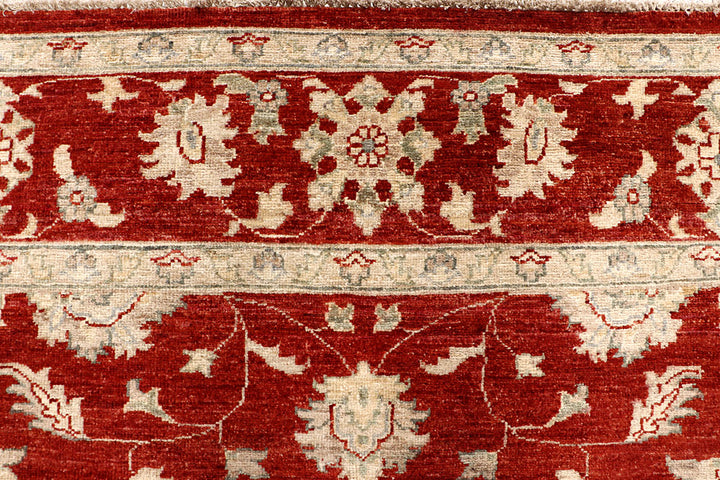 Dark Red Ziegler 6' 6 x 7' 11 - No. 64596 - ALRUG Rug Store