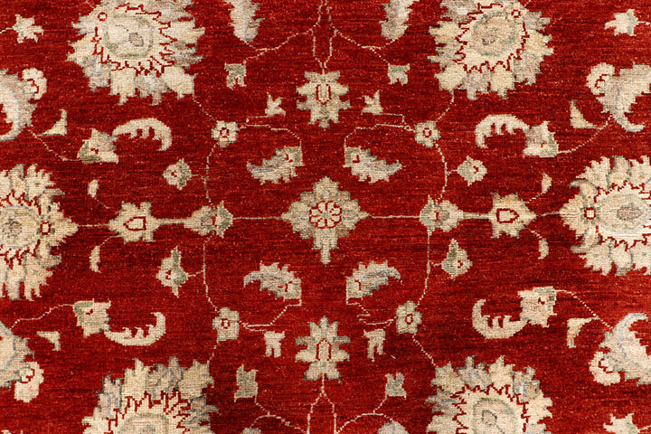 Dark Red Ziegler 6' 6 x 7' 11 - No. 64596 - ALRUG Rug Store