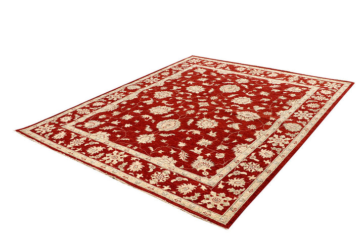 Dark Red Ziegler 6' 6 x 7' 11 - No. 64596 - ALRUG Rug Store