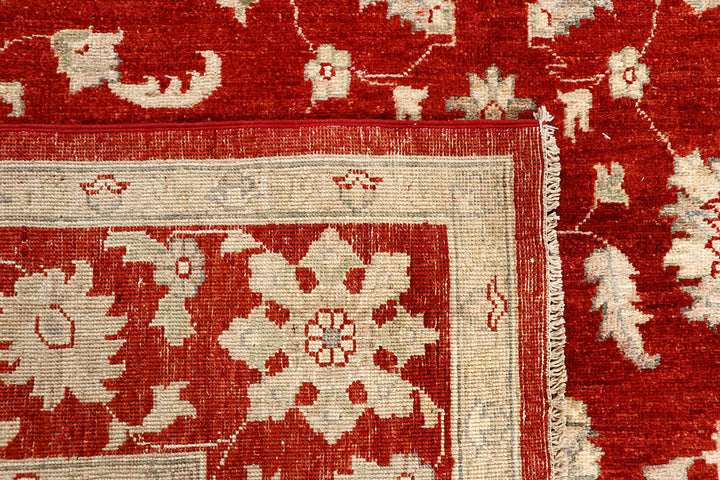 Dark Red Ziegler 6' 6 x 7' 11 - No. 64596 - ALRUG Rug Store