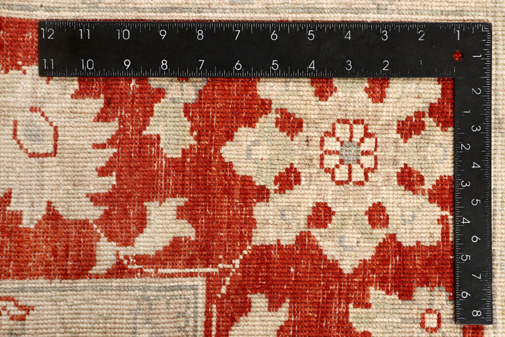 Dark Red Ziegler 6' 6 x 7' 11 - No. 64596 - ALRUG Rug Store