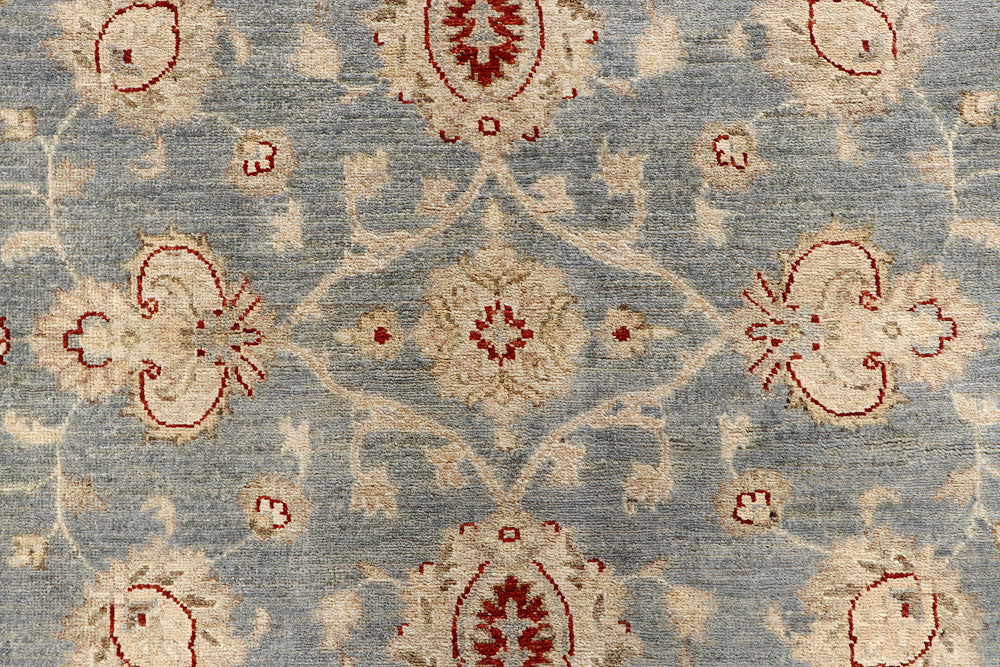 Light Slate Grey Ziegler 6' 6 x 9' 10 - No. 64598 - ALRUG Rug Store