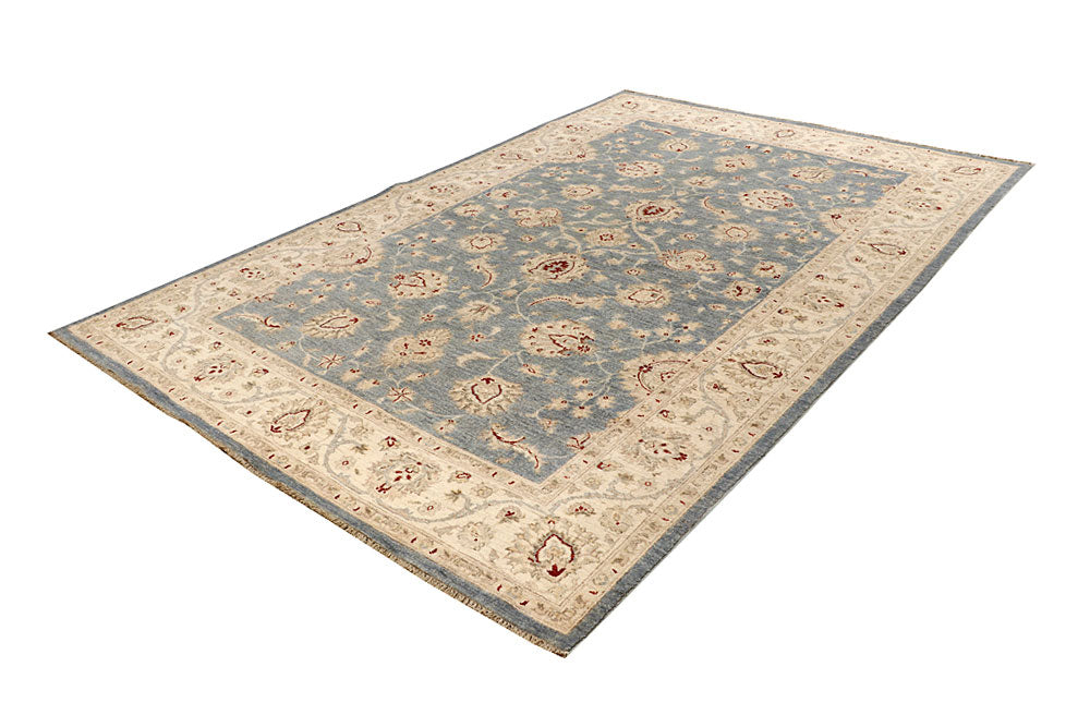 Light Slate Grey Ziegler 6' 6 x 9' 10 - No. 64598 - ALRUG Rug Store
