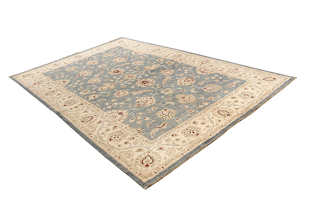 Light Slate Grey Ziegler 6' 6 x 9' 10 - No. 64598 - ALRUG Rug Store