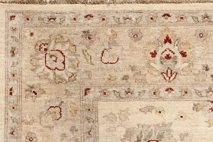 Tan Ziegler 6' 6 x 9' 8 - No. 64599 - ALRUG Rug Store