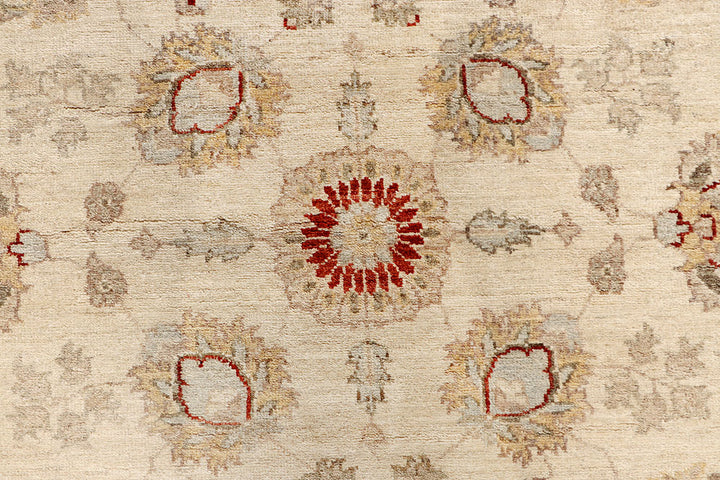 Tan Ziegler 6' 6 x 9' 8 - No. 64599 - ALRUG Rug Store