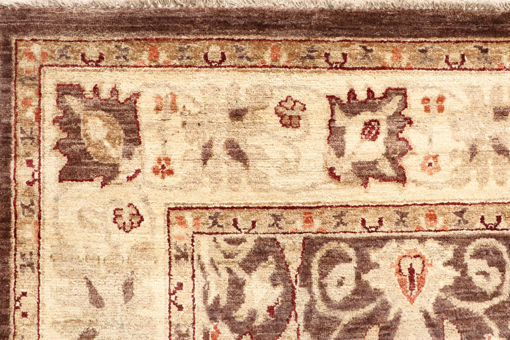 Saddle Brown Ziegler 5' 10 x 9' 4 - No. 64600 - ALRUG Rug Store