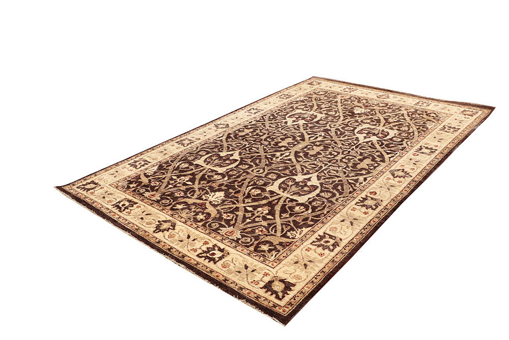 Saddle Brown Ziegler 5' 10 x 9' 4 - No. 64600 - ALRUG Rug Store