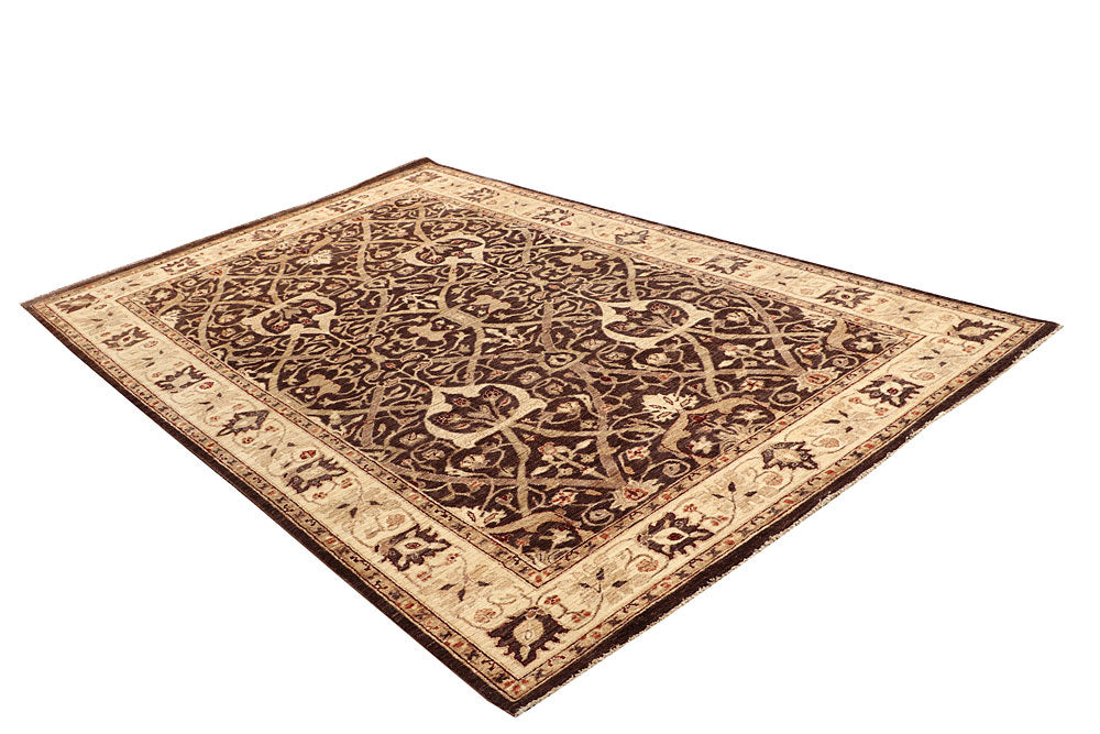 Saddle Brown Ziegler 5' 10 x 9' 4 - No. 64600 - ALRUG Rug Store