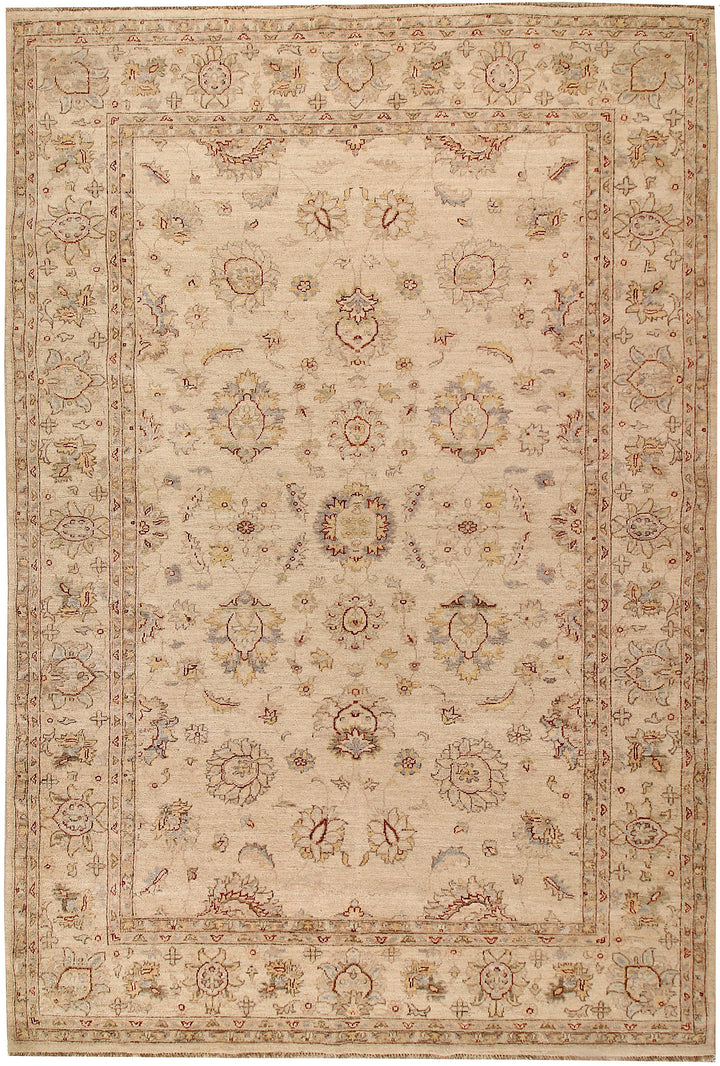 Blanched Almond Ziegler 6' 7 x 9' 9 - No. 64601 - ALRUG Rug Store