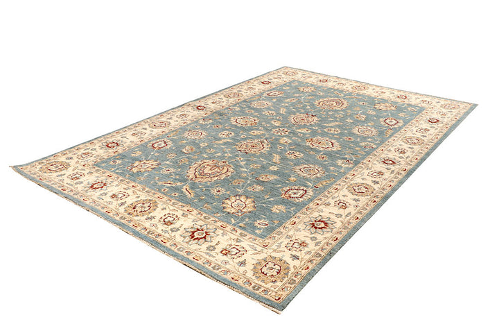 Light Slate Grey Ziegler 6' 5 x 9' 10 - No. 64602 - ALRUG Rug Store