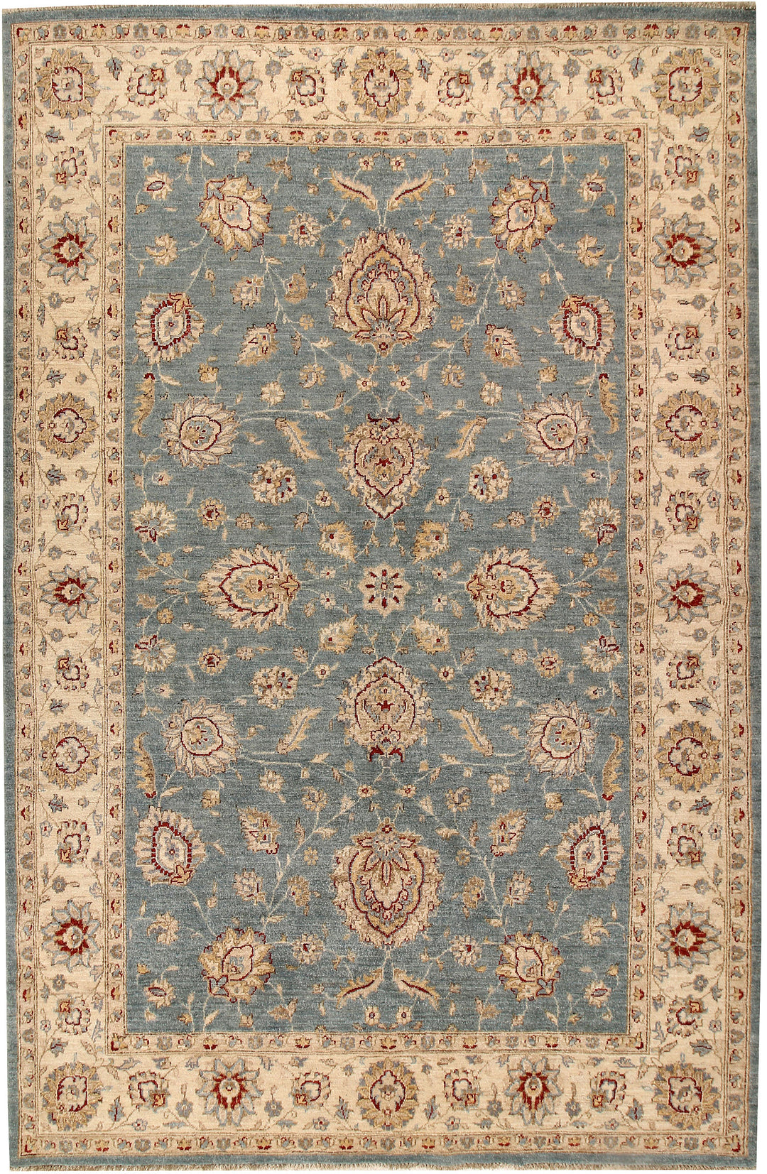 Light Slate Grey Ziegler 6' 5 x 9' 10 - No. 64602 - ALRUG Rug Store
