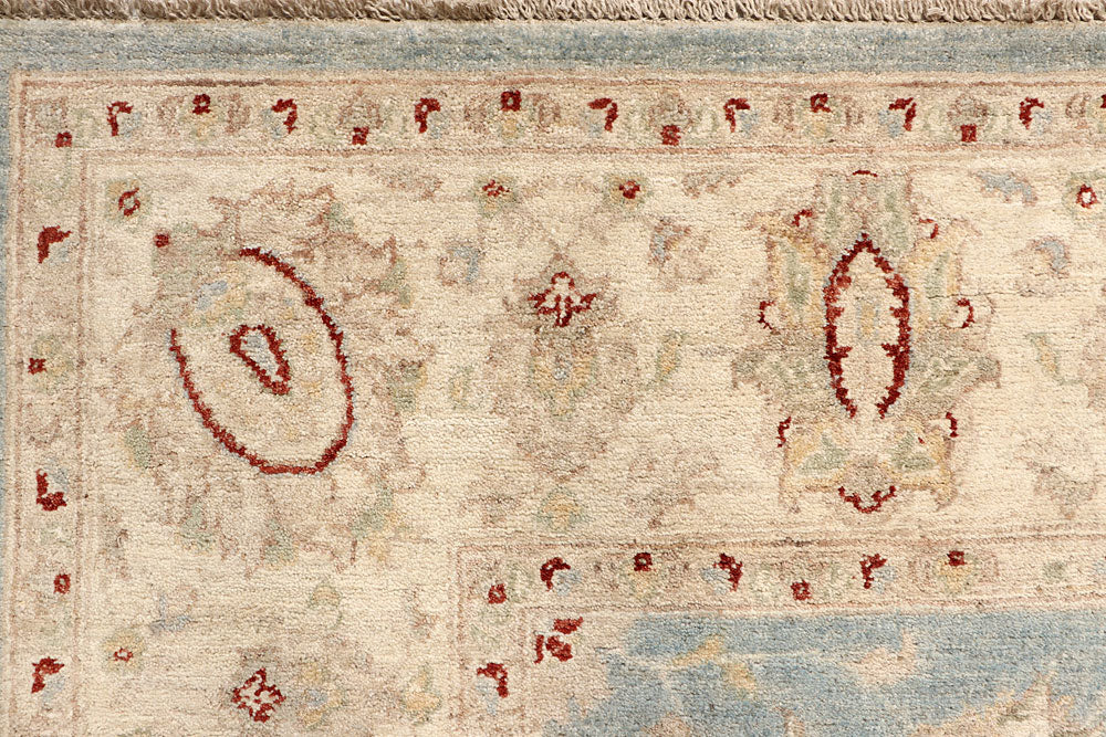 Light Slate Grey Ziegler 6' 6 x 9' 7 - No. 64604 - ALRUG Rug Store