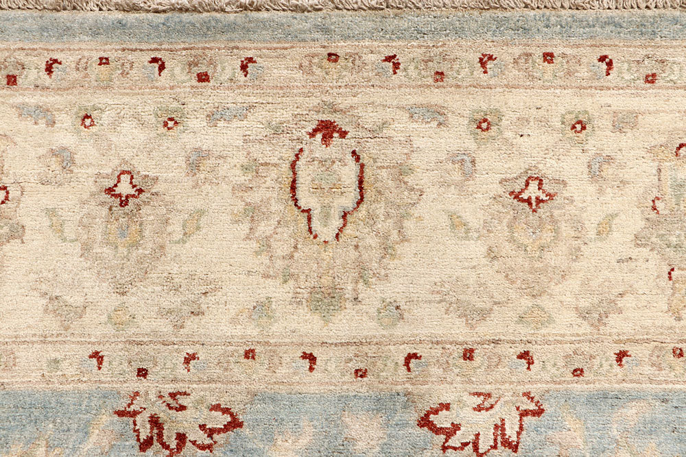 Light Slate Grey Ziegler 6' 6 x 9' 7 - No. 64604 - ALRUG Rug Store