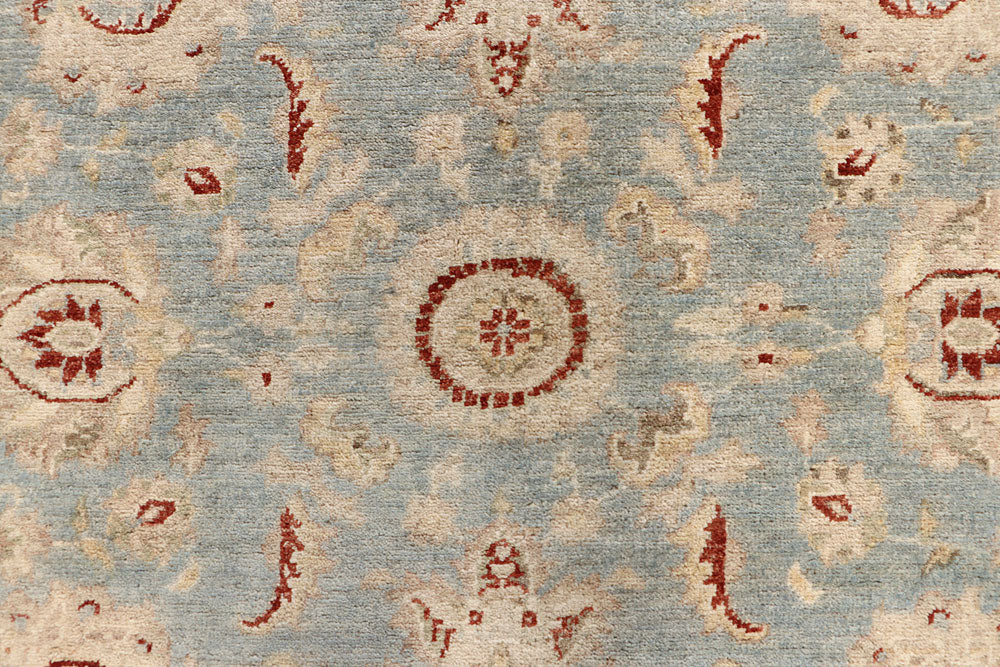 Light Slate Grey Ziegler 6' 6 x 9' 7 - No. 64604 - ALRUG Rug Store