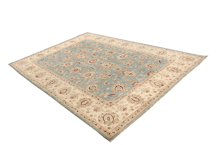 Light Slate Grey Ziegler 6' 6 x 9' 7 - No. 64604 - ALRUG Rug Store