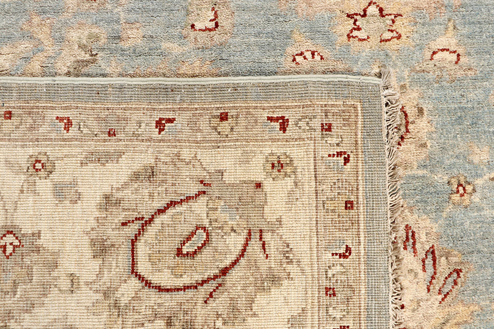 Light Slate Grey Ziegler 6' 6 x 9' 7 - No. 64604 - ALRUG Rug Store