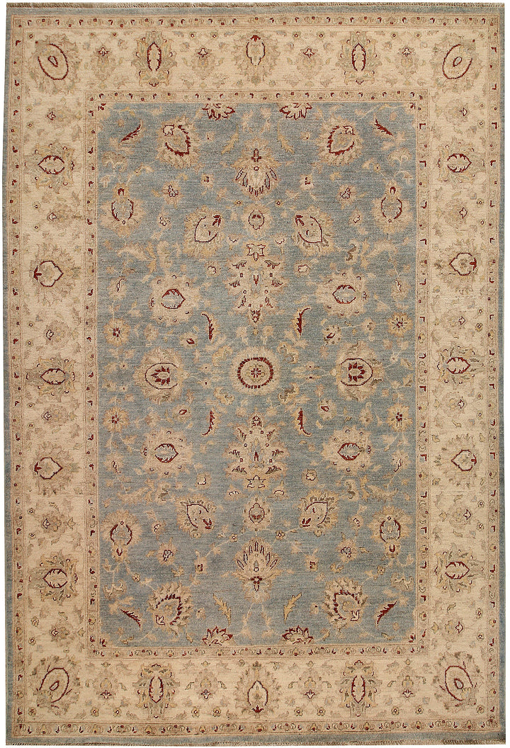 Light Slate Grey Ziegler 6' 6 x 9' 7 - No. 64604 - ALRUG Rug Store