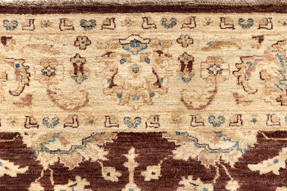 Saddle Brown Ziegler 6' 4 x 9' 7 - No. 64605 - ALRUG Rug Store