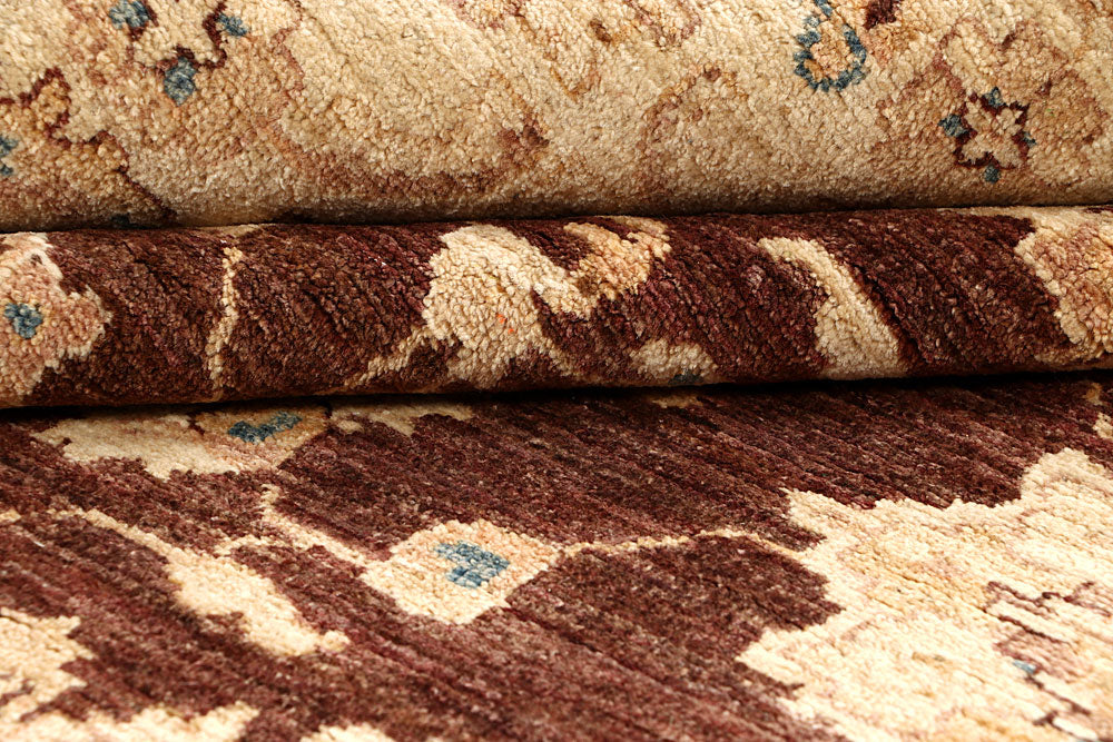 Saddle Brown Ziegler 6' 4 x 9' 7 - No. 64605 - ALRUG Rug Store