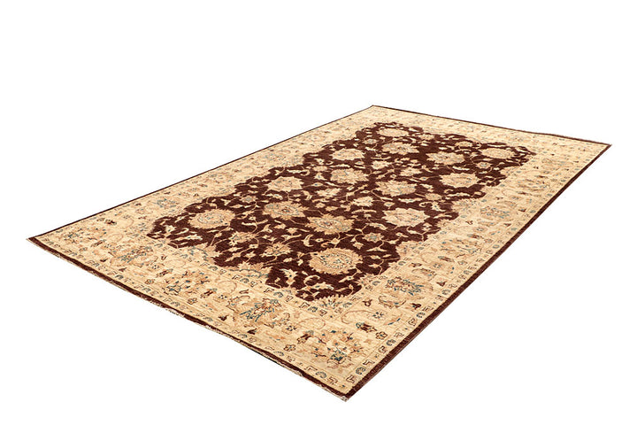 Saddle Brown Ziegler 6' 4 x 9' 7 - No. 64605 - ALRUG Rug Store