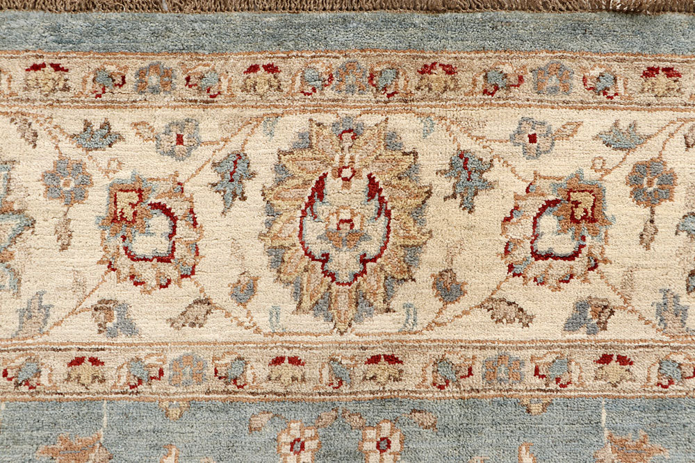 Light Slate Grey Ziegler 6' 5 x 9' 9 - No. 64607 - ALRUG Rug Store