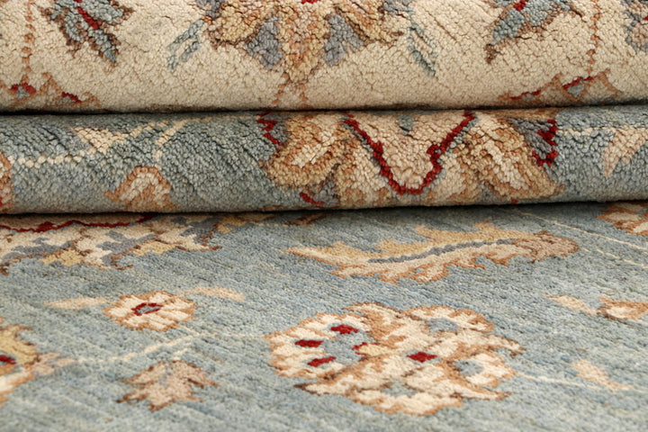 Light Slate Grey Ziegler 6' 5 x 9' 9 - No. 64607 - ALRUG Rug Store