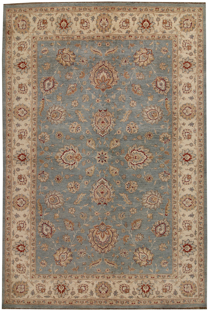 Light Slate Grey Ziegler 6' 5 x 9' 9 - No. 64607 - ALRUG Rug Store