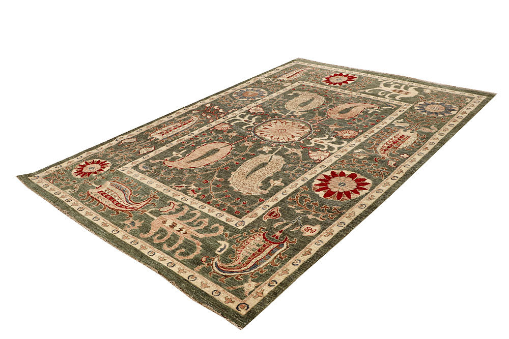 Olive Ziegler 6' x 8' 10 - No. 64609 - ALRUG Rug Store