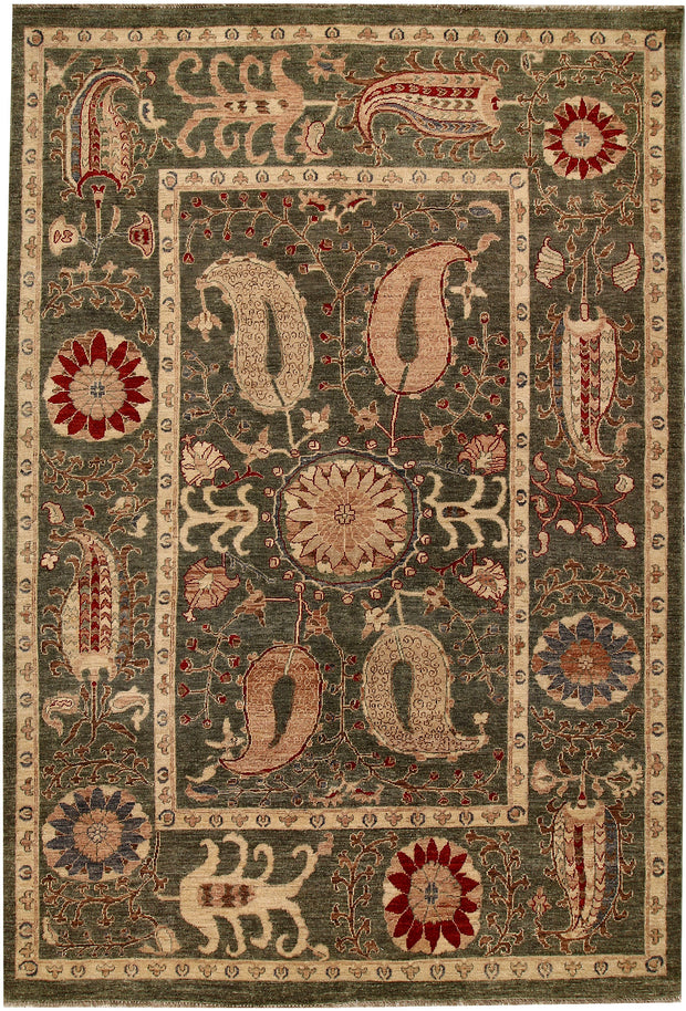 Olive Ziegler 6' x 8' 10 - No. 64609 - ALRUG Rug Store