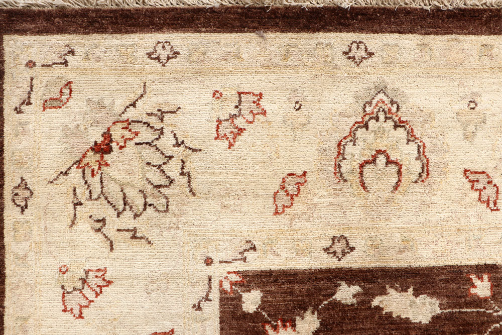 Saddle Brown Ziegler 6' 7 x 9' 11 - No. 64610 - ALRUG Rug Store