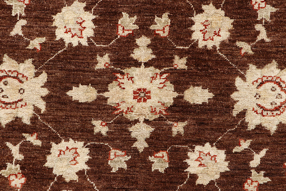 Saddle Brown Ziegler 6' 7 x 9' 11 - No. 64610 - ALRUG Rug Store
