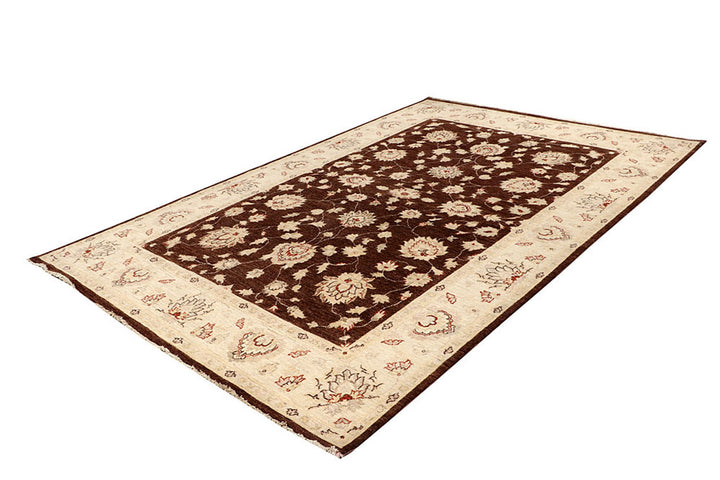 Saddle Brown Ziegler 6'  7" x 9'  11" - No. QA81541