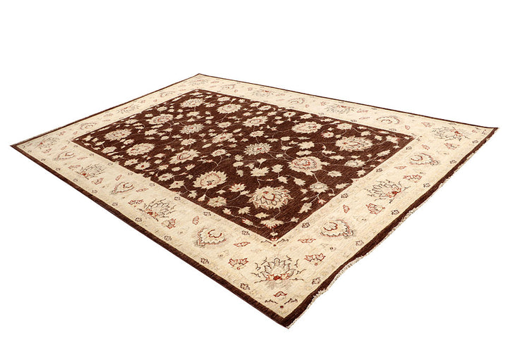 Saddle Brown Ziegler 6' 7 x 9' 11 - No. 64610 - ALRUG Rug Store