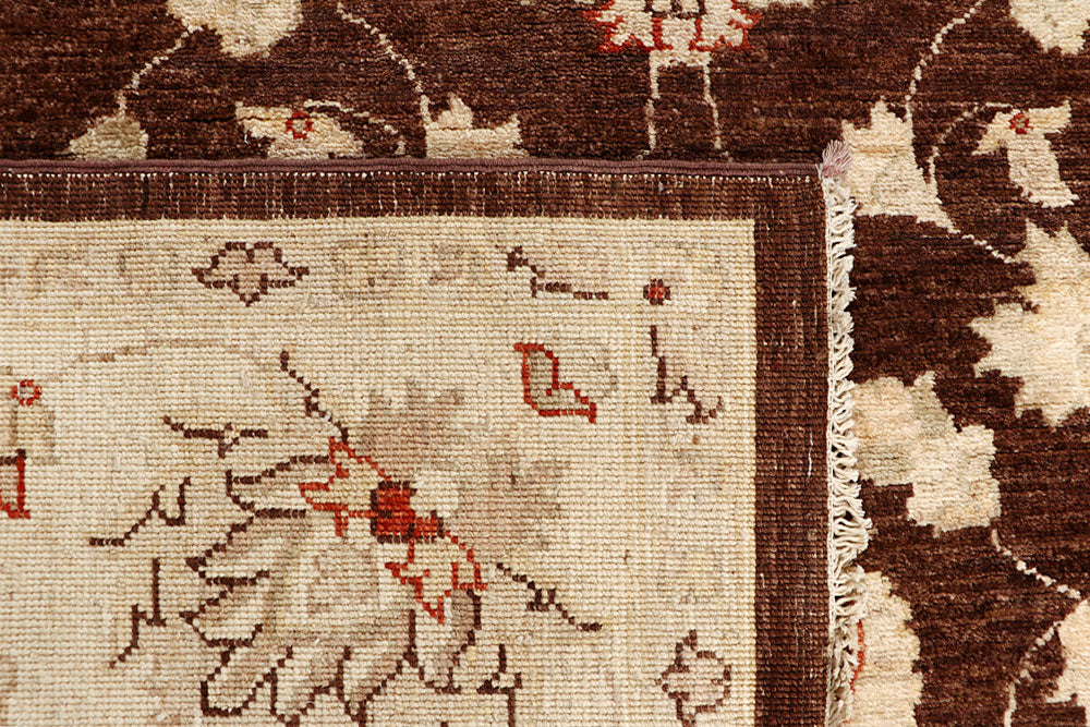 Saddle Brown Ziegler 6' 7 x 9' 11 - No. 64610 - ALRUG Rug Store