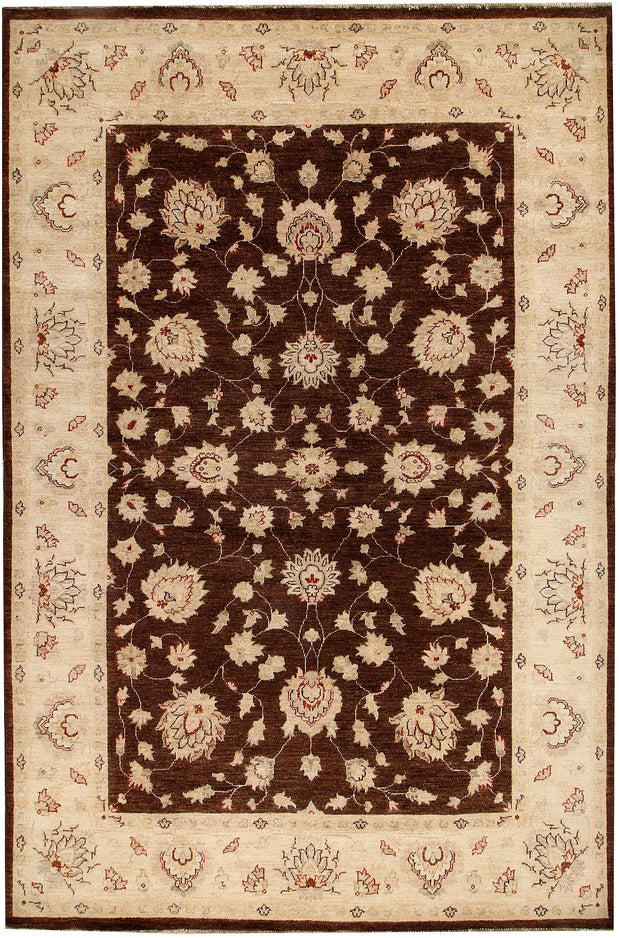 Saddle Brown Ziegler 6' 7 x 9' 11 - No. 64610 - ALRUG Rug Store