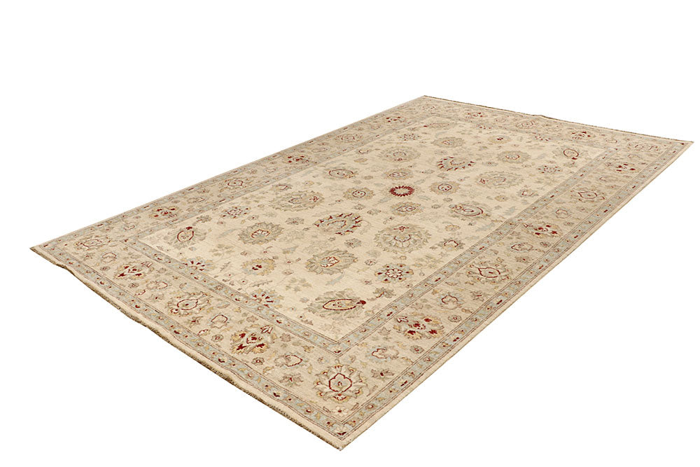 Blanched Almond Ziegler 6' 6 x 9' 9 - No. 64611 - ALRUG Rug Store