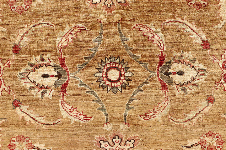 Dark Goldenrod Ziegler 5' 10 x 8' 10 - No. 64612 - ALRUG Rug Store