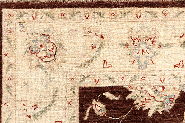 Saddle Brown Ziegler 6' 4 x 9' 11 - No. 64613 - ALRUG Rug Store