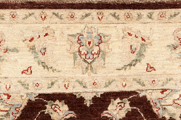 Saddle Brown Ziegler 6' 4 x 9' 11 - No. 64613 - ALRUG Rug Store