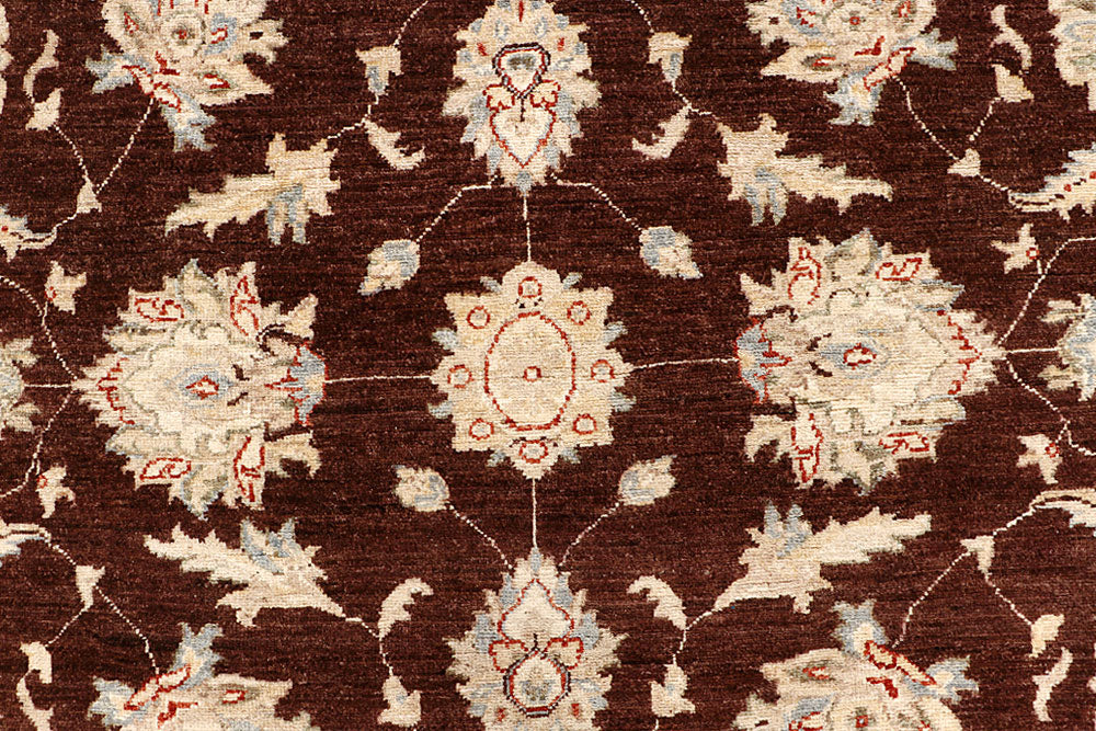 Saddle Brown Ziegler 6' 4 x 9' 11 - No. 64613 - ALRUG Rug Store