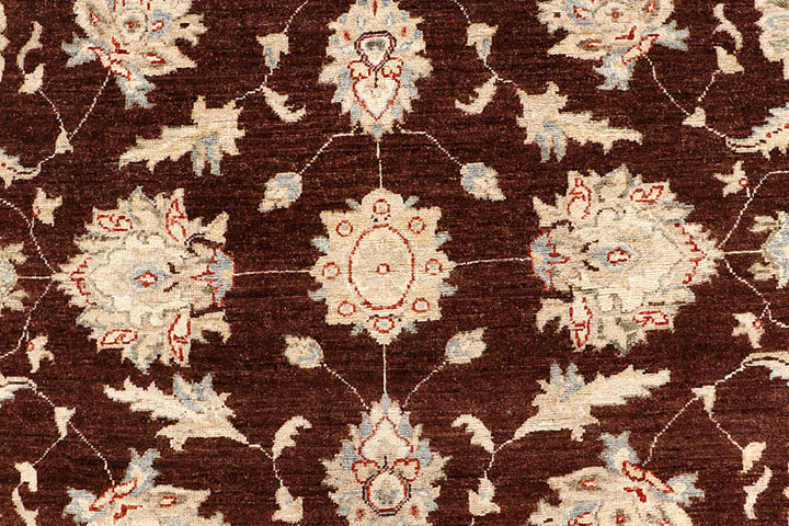 Saddle Brown Ziegler 6' 4 x 9' 11 - No. 64613 - ALRUG Rug Store